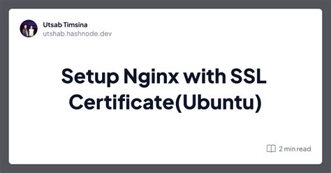 In this tutorial, youll learn how to generate and install an SSLTLS certificate obtained for free from Lets Encrypt. . Install ssl certificate ubuntu nginx